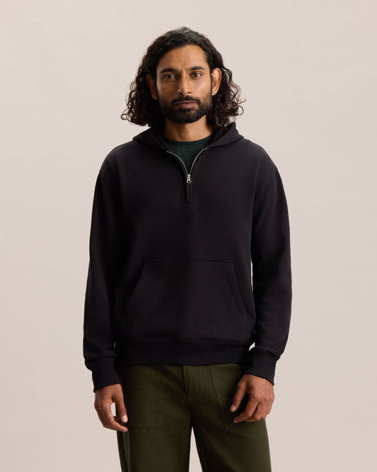 QUARTER ZIP HOODIE