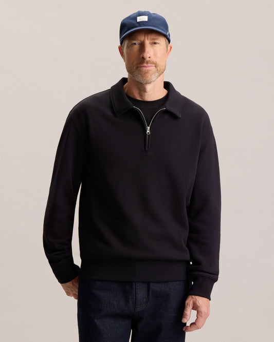 QUARTER ZIP POLO