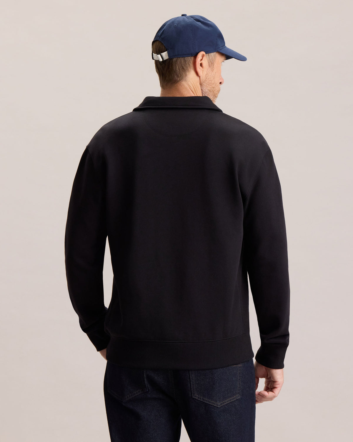 QUARTER ZIP POLO