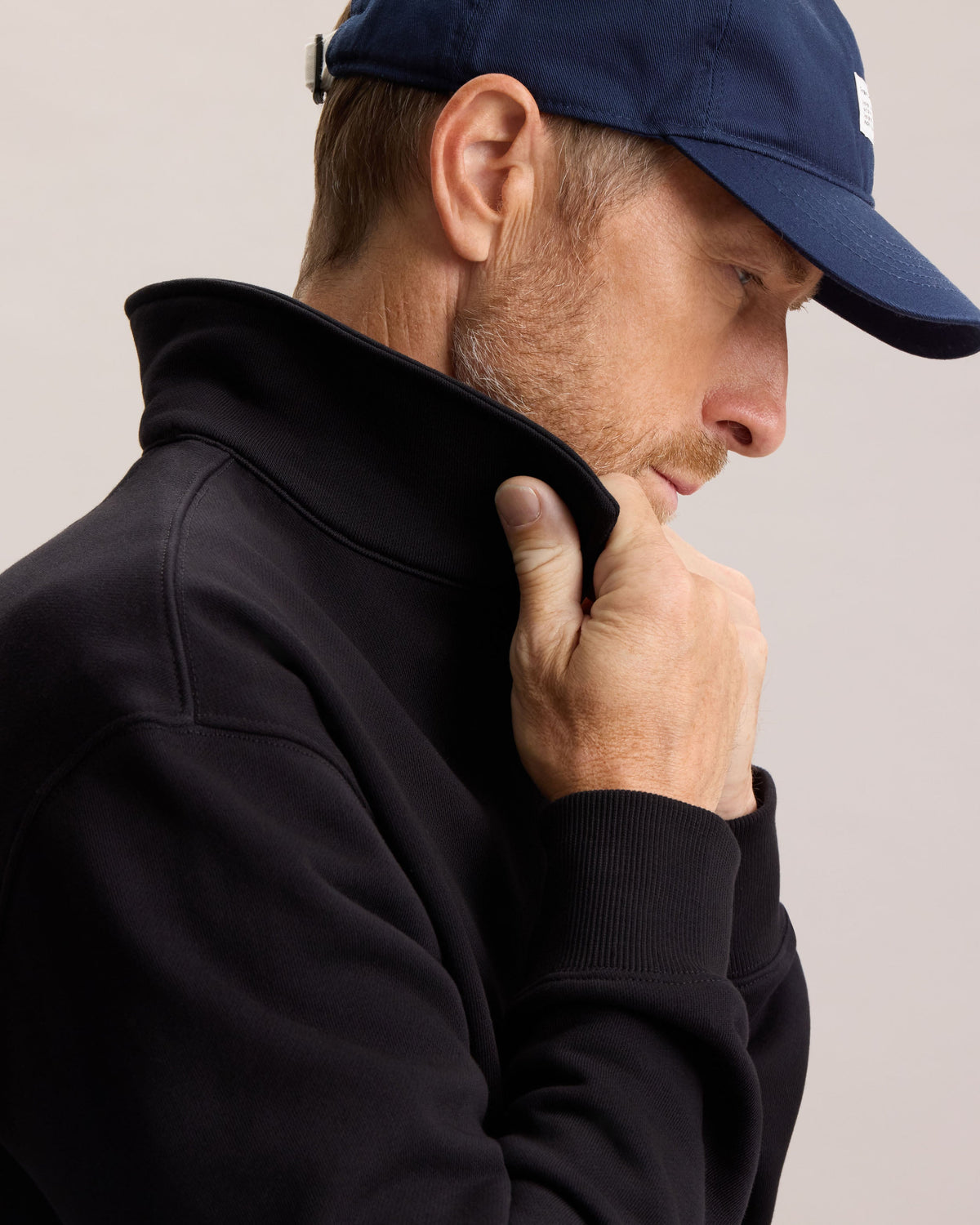 QUARTER ZIP POLO
