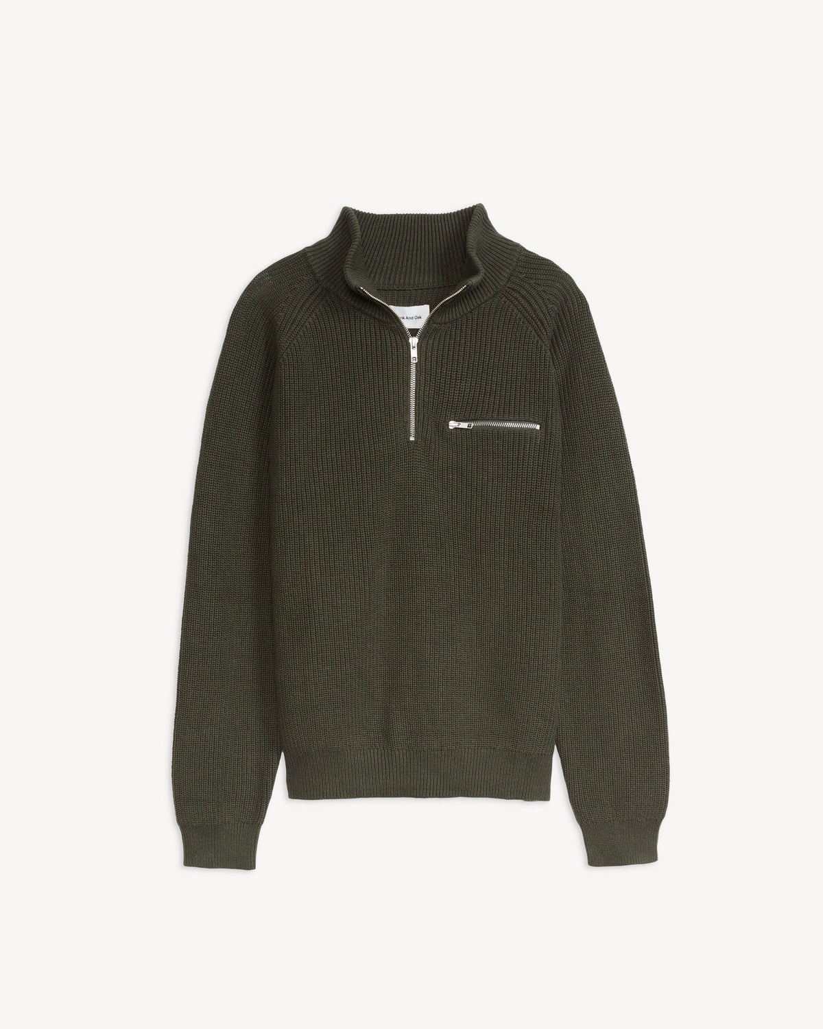 ESSENTIAL QUARTER-ZIP SWEATER