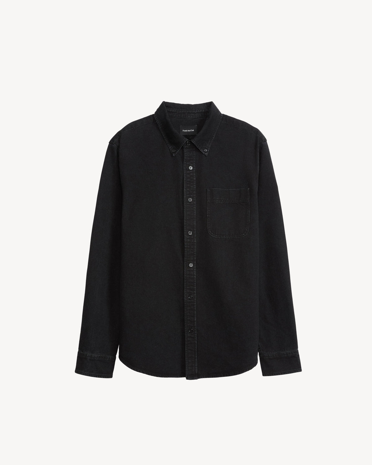 DENIM BUTTON DOWN SHIRT