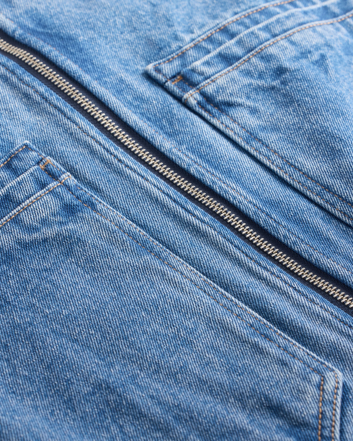 DENIM BOMBER JACKET