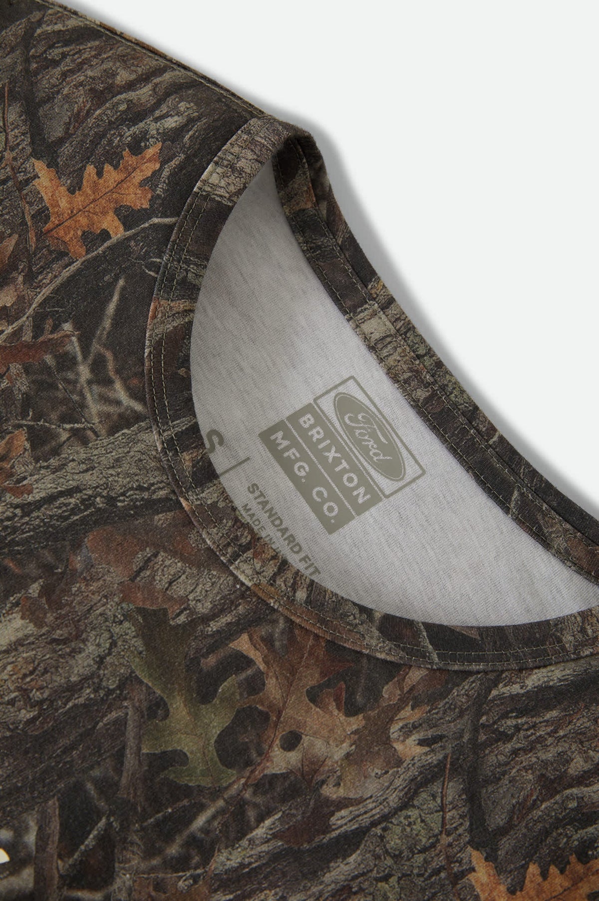 Ford x Brixton T-Shirt - Boxwood Green