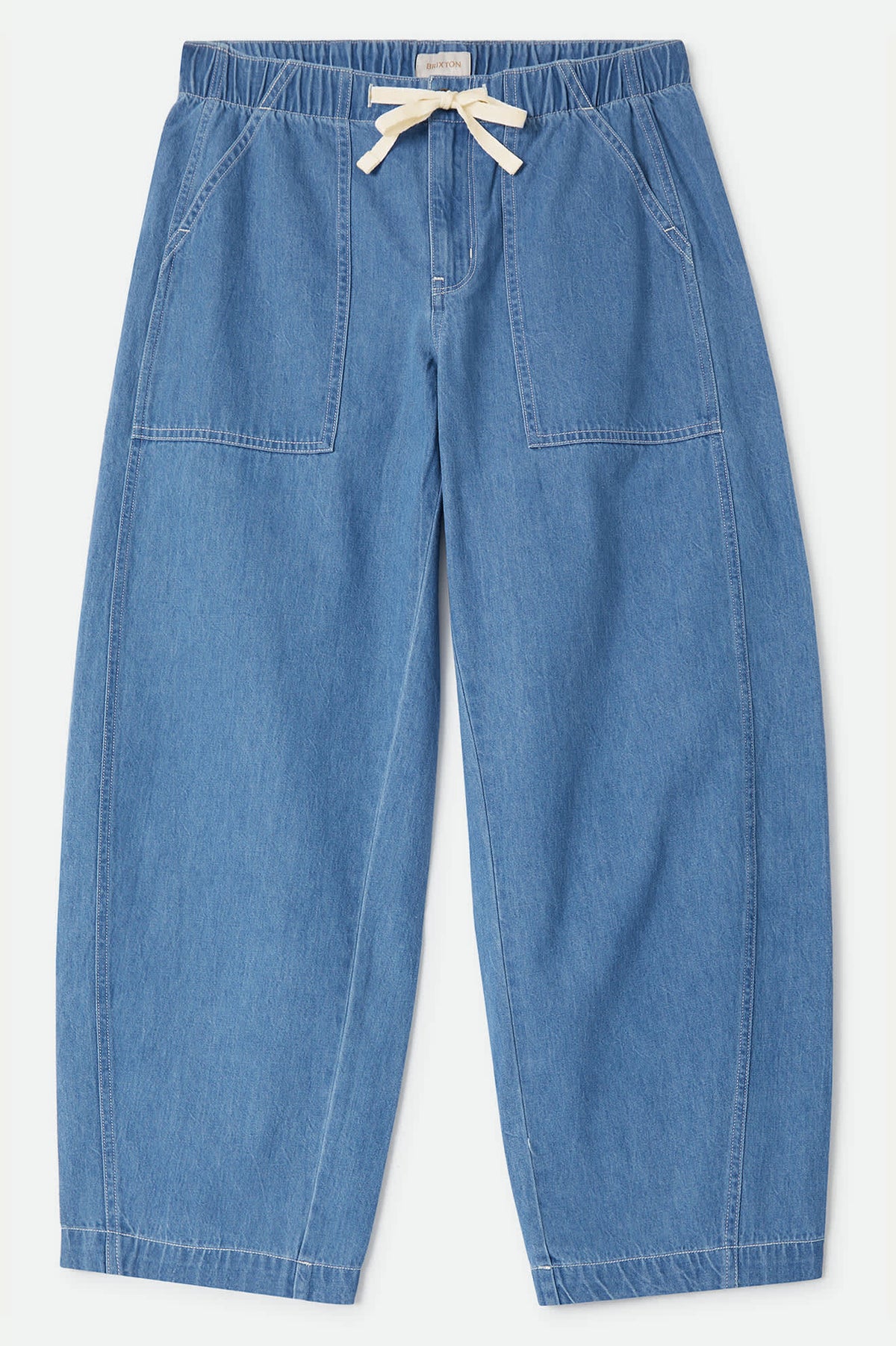 Utility Everyday Barrel Pant - Light Stone Wash
